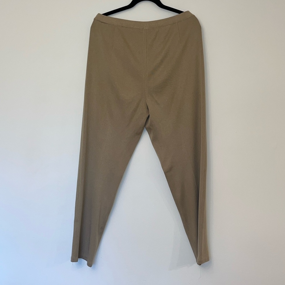 Ming Wang Tan Trousers